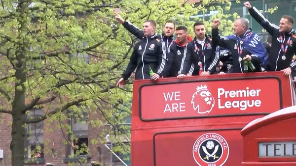 Sheffield United Promotion Parade