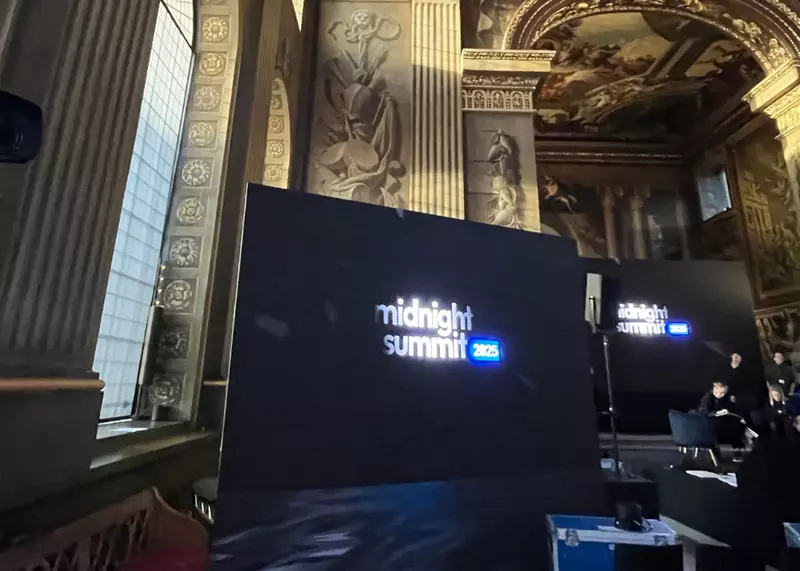 Broadcast Quality Streaming and On Site Podcast Production at the Painted Hall in partnership with First Event